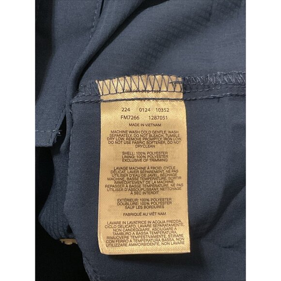 Columbia Tamiami NWT PFG Large SS Shirt Button Down Polyester Blue - Picture 6 of 6